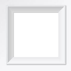 White Wooden Frame