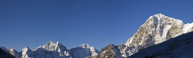 himalaya mountain range sagarmatha np
