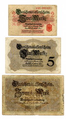 Vintage money - german darlehenskassenscheins