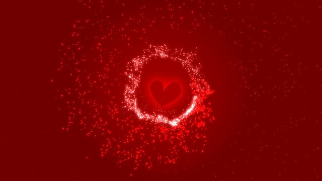 Liebe Explosion Herz