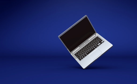 Laptop Balance Blau