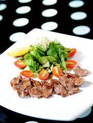 Salad with meat