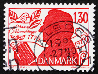 Postage stamp Denmark 1979 Adam Oehlenschlager, Poet and Dramati