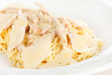 tasty pasta with cheese