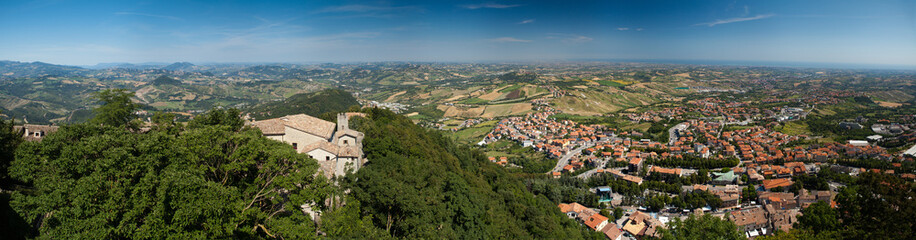Fototapeta na wymiar Republika San Marino