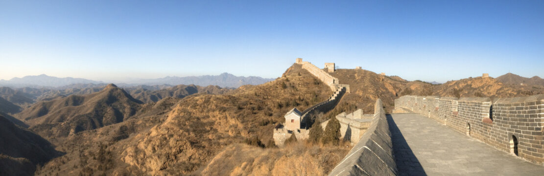 Great Wall Of China / Chinesische Mauer - Panorama