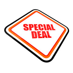 schild schräg v2 special deal I