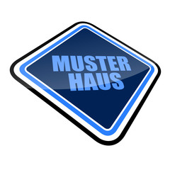 schild schräg v2 musterhaus I