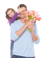 blumen für papa