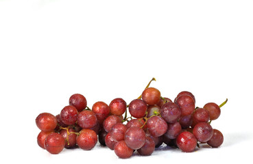 Rotweintrauben Makro