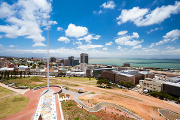 Fototapeta premium city view of Port Elizabeth, South Africa