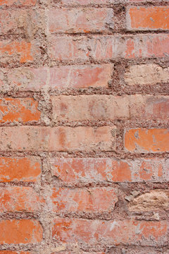 Textura de pared de ladrillos envejecidos