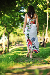 Fototapeta premium young woman