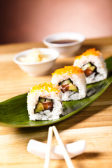 japanese sushi rolls