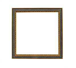 Fototapeta premium wood frame isolated on a white background