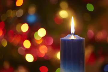 Christmas candle