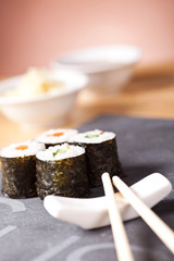 sushi closeup