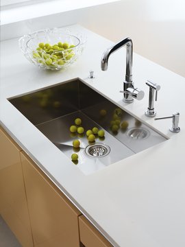 Sink for kitchen ware