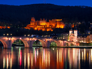 Obraz na płótnie Canvas Zamek w Heidelbergu