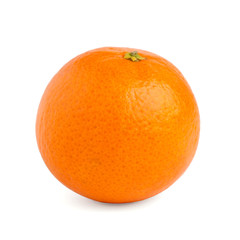Tangerine isolated on white background