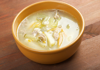 russian tradition soup Rassolnik