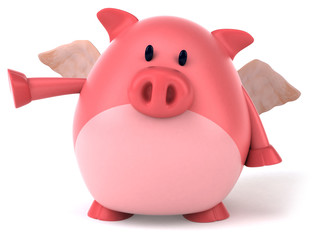 Pigs can fly...