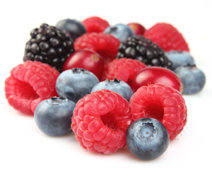 Heap of ripe berries