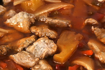 porc sauce aigre douce
