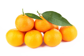 Ripe tangerines