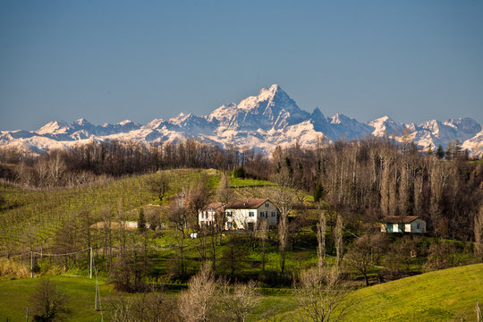 Alpi dalla provincia di Alessandria