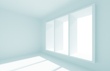 Fototapeta premium Empty Room with Window