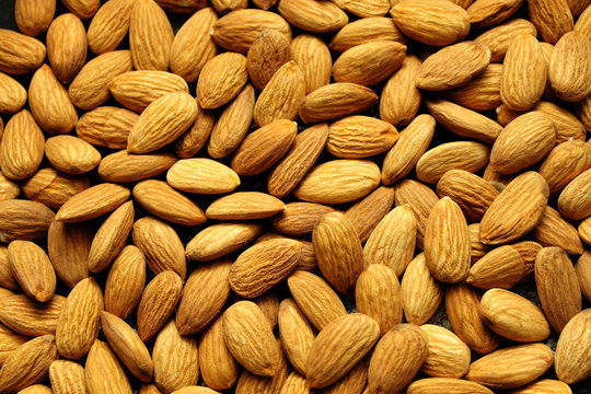 Almonds Background