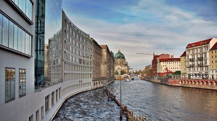 Blick auf die Museumsinsel in Berlin