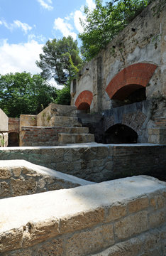 Parc national de la Krka - Ruines centrale hydro&eacute;lectrique Jaru