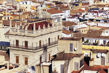 Fototapeta na wymiar edificios Valencia