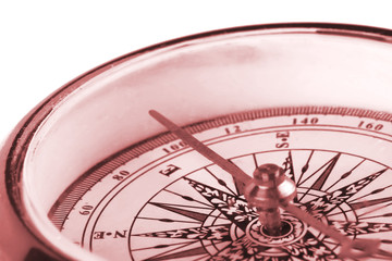 Closeup compass