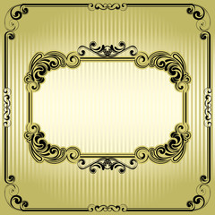 Vintage old frame