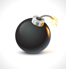 Vector bomb icon