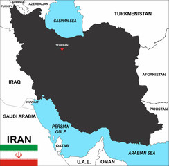 iran map