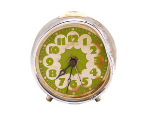 isolated historical alarm clock