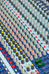 Obraz premium Professional Audio Mixer