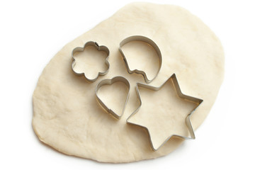 Dough and cookie forms
