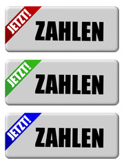 3 Button grau Band rgb ZAHLEN JETZT