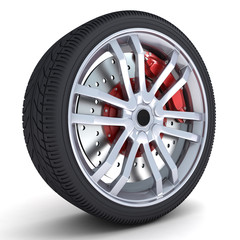 Obraz premium Wheel only