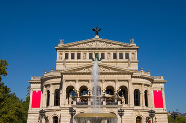 Alte Oper in Frankfurt am Main - Deutschland