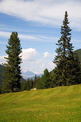 Fototapeta na wymiar Villnößtal - Dolomity - Alpy