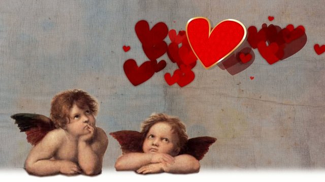 Valentinstag & Engelchen von Rafael Santi