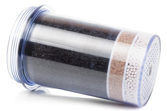 Water purification filter, isolated