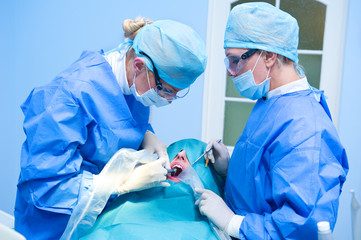 Dental implantation procedure