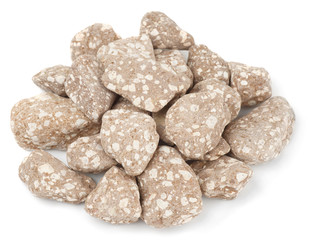 Mineral stones used in water purifying systems